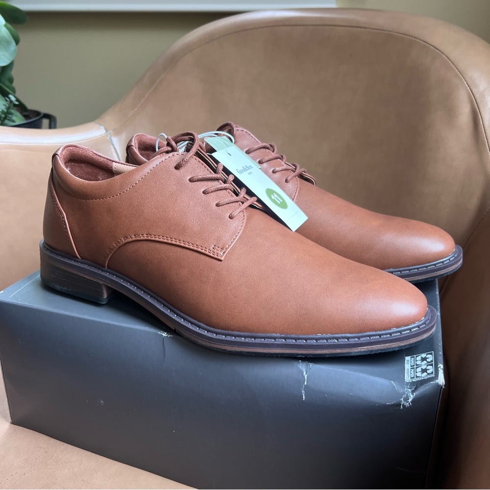 Target Goodfellow & Co Tan Dress Shoes